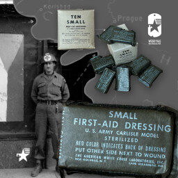 Originální US obvaz SMALL FIRST AID DRESSING 1942